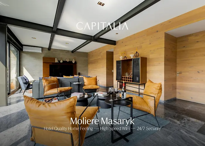 公寓式酒店 Capitalia Moliere Masaryk 墨西哥城